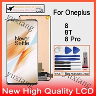 Original AMOLED Oneplus 8 8T 8 Pro LCD Display Touch Screen Digitizer Replacement