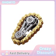 SHGMYD Sprockets flywheel Fidget SPINNER Fidget SPINNER ป้องกันความเครียดโซ่จักรยานโลหะ SPINNER Fidg