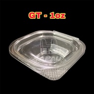 TAPAU - GC GT - 1OZ 1oz Plastic Container With Lid / Sauce Container / Bekas Sos (100pcs± /pack) 245