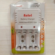 AA/AAA/9V Battery Charger 4 slots
