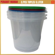 Furniture 3.pcs Jars 5.Liter Liter Liter