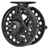 SF Fly Fishing Reel 3/4.5/6.7/8WT Fly Reel Combo Fly Reel Large Arbor Aluminum Alloy Body for Trout 