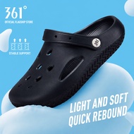 361° Selipar Lelaki Perempuan Crocs Shoes Breathable Quick Dry Soft Indoor Bathroom Slides 男女洞洞鞋