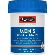 Swisse Men's Multivitamin 男性複合維他命120粒【澳洲直送】