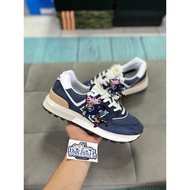 N 574 LEGACY NAVY SHOES REFLECTIVE REAL PICT 100%