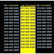 New Vip ABAB Number, Mobile Phone Number,Digi Prepaid / Xox Prepaid No Contract VIP Simpack