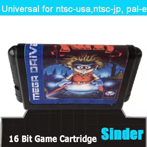 The Misadventure Of Flink NTSC-U 16bit MD Game Card For Sega Mega Drive For Genesis