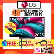 [FREE TV BRACKET & HDMICABLE ] LG 48" TV OLED evo C5 OLED48C5PSA | C4 Ai 4K UHD Smart OLED TV OLED48