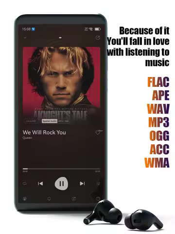 Famue 1080P andriod 13/15 wifi MP3/MP4 player,hifi lossless music,bluetooth,электронная книга,spotif