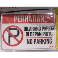 AT PARKING LARANG 20 x 30 Cm