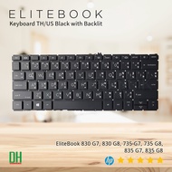 HP EliteBook 830 G7 830 G8 735 G7/G8 835 G7/G8 Notebook Keyboard | OEM Spare Parts High Quality TH/U