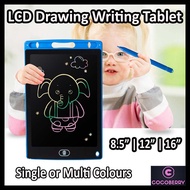 8.5" 12" 16" LCD writing drawing tablet board for kids Education tablet LCD graphic sketch writing c