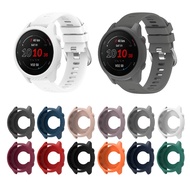 Soft Silicone Case Lightweight Shell For Garmin Forerunner 265 255