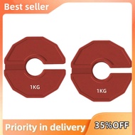 2PCS Gym Micro-Type Plates Dumbbell Fractional Weight Plate Rubber Fractional Weight Plates Plates A