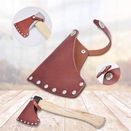 [mojotorw7] Head Cover Hatchet Head Sheath Holster Leather Case Camping Blade Cover Protector Campin