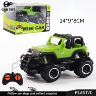 CAR TOYS RC Car RTR 1/43 4WD Climbing Off-road Jeep Light Drift car Truck Remote Control Car DIY Acc