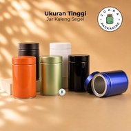 Tall Cylinder Jar + Seal – Matcha & Cylinder Container Matcha Powder Ceremony Grade 100%PURE | Airti