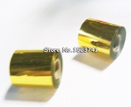 [tbxl] 1roll Gold Small size 6cm*120m Hot Foil Stamping Paper Suit For Stamp Machine DIY Invitation 