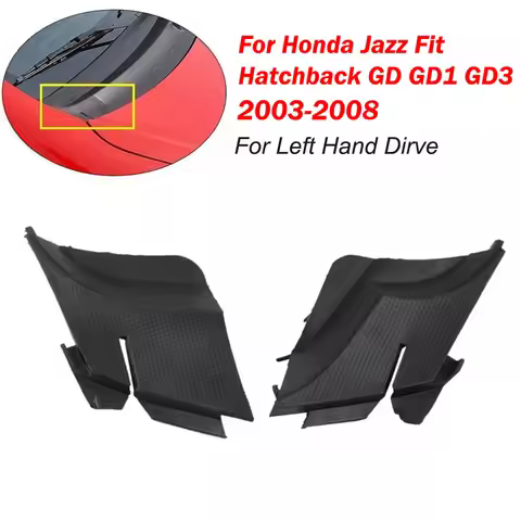 74222-SAA-G00 74212-SAA-G00 1 Pair Bonnet Cowl Top Cap Engine Hood Hinge Cover For Honda Jazz Fit Ha