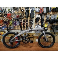 (2024) GOMAX CLASH 20" (406) SHIMANO 7 Speed Folding Bike / Basikal Lipat SHIMANO 7 Speed