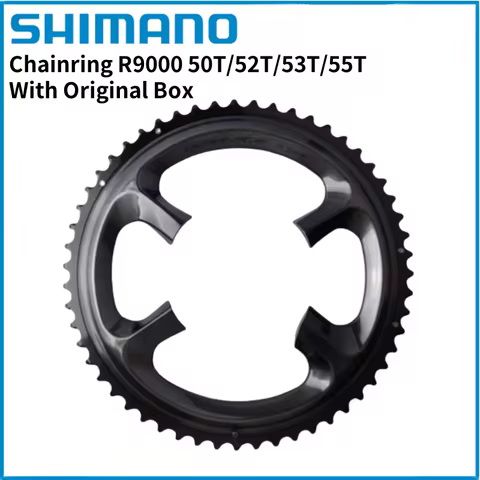 SHIMANO DURA-ACE R9100 36T 50T 52T 53T 55T Black Round Chainring 1PCS With Original Box Applicable T