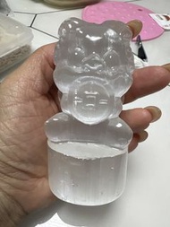 吞金獸透石膏擺件