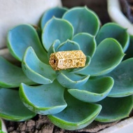 M1207F8 Ancient Method Gold Hexagon Barrel Beads, About 6.9mm * 17.2,/Piece