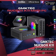 GMKTec NucBox K11 - AMD Ryzen™9 8945HS Mini PC - 32GB DDR5 RAM 1TB SSD, Win 11 Pro - Ideal for Work/