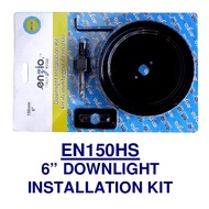ENZIO 4" & 6" DOWNLIGHT INSTALLATION KIT HIGH CARBON STEEL HOLE SAW 114mm 150mm