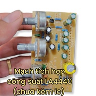 12v Power Circuit, La440 Power Circuit with Treble Bass Adjustment (volt included)