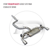 HMD Stainless Steel Exhaust System Performance Catback for Volkswagen Golf GTI MK8 2.0T 2020  Muffle