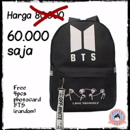 Free PHOTOCARD BTS Backpack