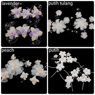 Hair Corsage Flower Application, Shoulder Corsage Flower, Dress Corsage