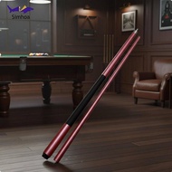 [Simhoa] 2-Piece Pool Cue Alloy Joint Chinese 8 ball Cue Multi-Layer Tip Fiberglass