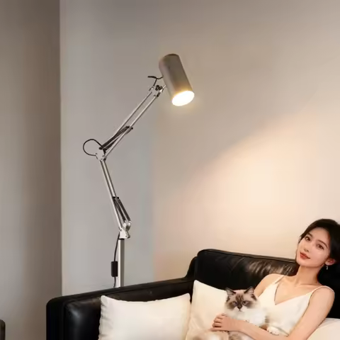 Bauhaus E27 Joystick Floor Light Table Light Table Lamp Bedside Reading Light Bedroom Living Room In