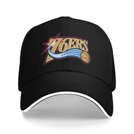 Philadelphia 76Ers Casual Yet Fashionable Baseball Cap For Daily Use