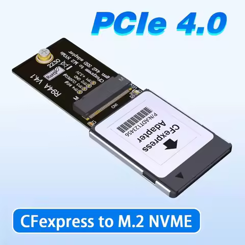 CFExpress Type-B To M.2 NVME Expansion Card PCIe 4.0 Gen4x2 SSD Adapter CFexpress For M.2 NGFF Key M