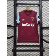 23-24 West Ham United Home Football Jersey High Quality Short sleeved T-shirt Fan Edition