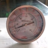 Thermometer 300 C 570 F Wipro dia 4" con 1/2 umbrella