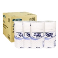 Yuhan-Kimberly Save Jumbo Roll Toilet Paper 300m 4 rolls of 2 layers, 16 rolls total 45322