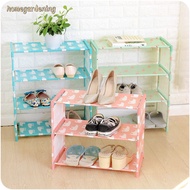 3 Tiers Non-woven Fabric Shoes Rack Storing Shoe Cupboard Shelf DIY Furniture