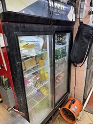 雙門凍櫃 廚房用 凍飲品 玻璃飲品櫃 雪櫃冰櫃