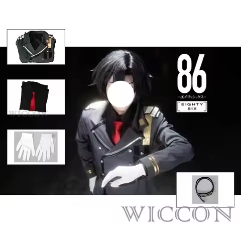 Anime 86 Eightysix cos Shinei Nouzen Cosplay Costume Anime 86-Eighty Six- Cosplay Men Cosplay Unifor