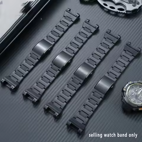 GWG B1000 Big Wrist Extended Plastic Steel Strap For G-SHOCK Casio Gen3 New Mudmaster 5713 GWG-B1000
