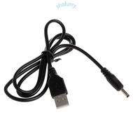SHFY Barrel Jack Charger Cord USB A to DC 3 5mm Power Cable DC Connector 78cm