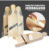 Grater Slicer Chips Cassava Banana Banana Wood Material Multipurpose Cutter Grater Cassava Pisan Etc