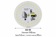 LED AC New DOB 9 volt 5w 7w 9w 12w 15w 18w 24w 30w 40w 45w 50w