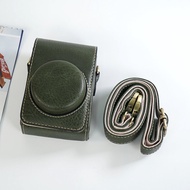 กระเป๋าใส่กล้องหนังควาย สำหรับ Canon SX730 G7X Mark II Sony ZV-1II ZV1F ZV1 Lumix LX10 LX15 LX9 GR 2