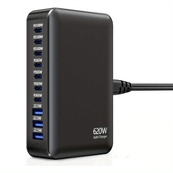 200/300/540/620W GaN high power Multi-Port Fast Charger สถานีชาร์จหลายสําหรับ iphone สําหรับ MacBook