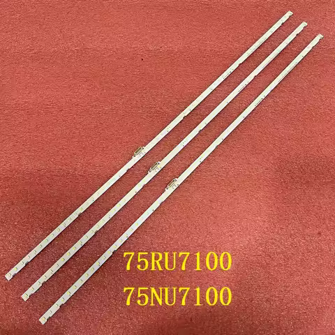 LED Strip For Samsung UE75RU7200 75NU7100 75RU7100 UA75RU7100K UN75RU7100 UA75RU7100 UE75RU7100 BN61